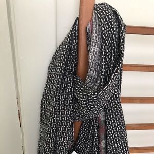 JCrew cotton scarf. Measures 72” x 27”